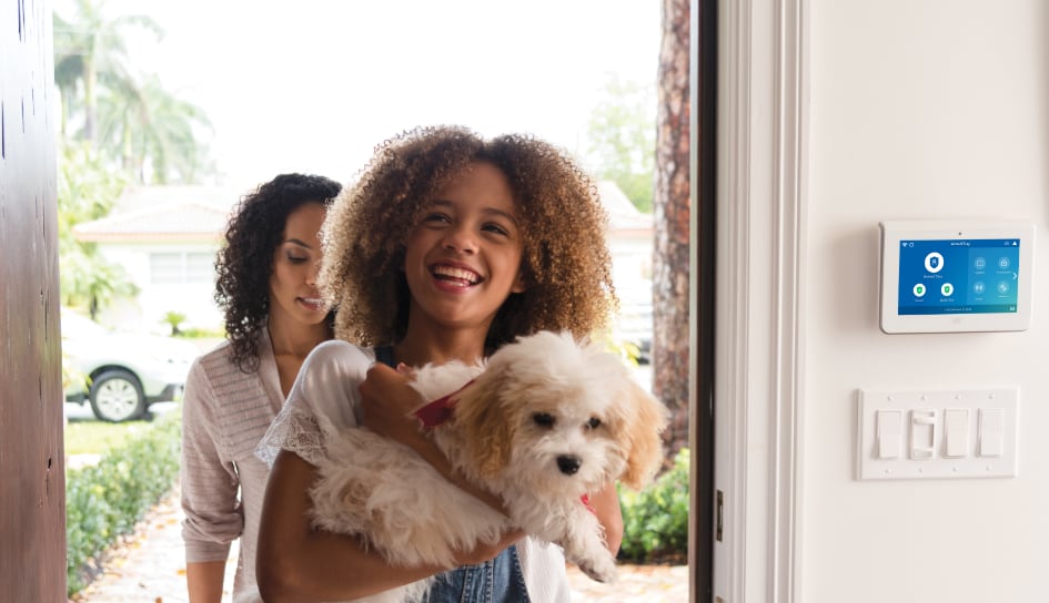 ADT Security System in a Columbus home